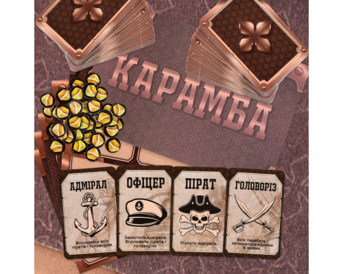 Настольная игра "Карамба" 30336 игровое поле, карточки