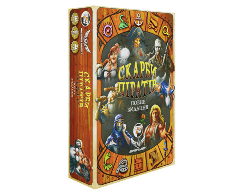 Настільна гра "Скарби піратів" SBPR01UA карткова
