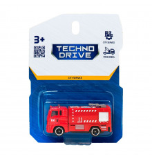 Автомодель дитяча Пожежна машина TechnoDrive 250241CG-1 масштаб 1:64