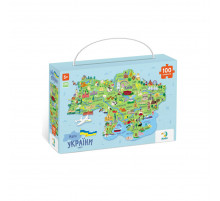 300267 Пазл «Карта України» 100 елементів