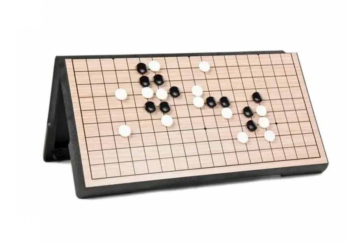 Настольная игра "Go Game" 3215GG 2 цвета фишек, игровая доска 32х32 см
