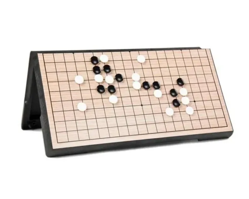 Настільна гра "Go Game" 3215GG 2 кольори фішок, ігрова дошка 32х32 см