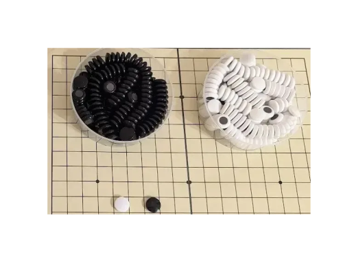 Настільна гра "Go Game" 3215GG 2 кольори фішок, ігрова дошка 32х32 см