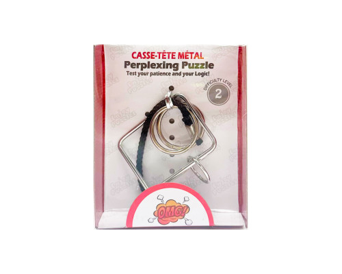 Металева головоломка "Perplexing puzzle" 5562D-22, 2 складність
