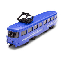 Модель детская "Городской трамвай Киев" KM250425 масштаб 1:43