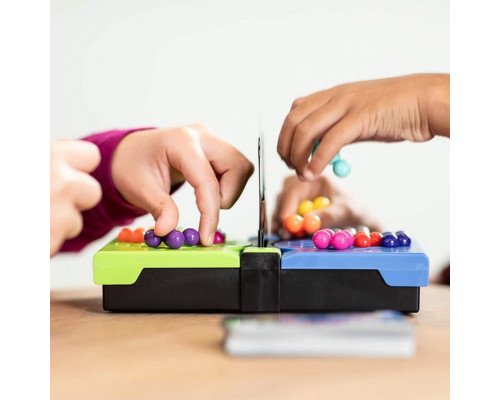 Настільна гра головоломка "IQ game toys" IQ-5 ігрове поле, кульки, 40 карток