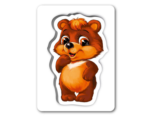 Детская развивающая игра "Изучаем с рождения: В лесу" 264015, 8 карточек