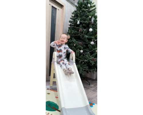 Гірка для катання дітей, 140 см артикул 0140/12