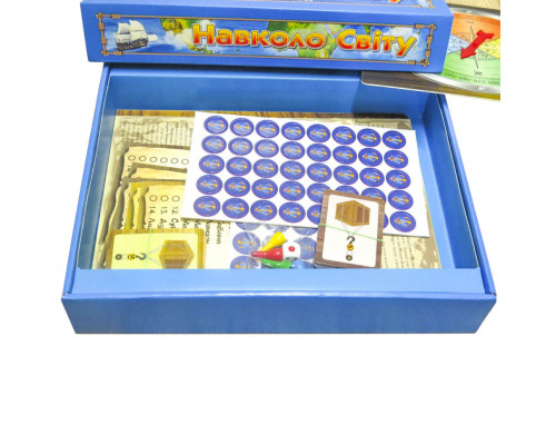 Настільна гра "Навколо світу" 0246 укр. мовою