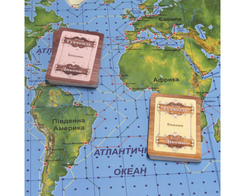 Настільна гра "Навколо світу" 0246 укр. мовою