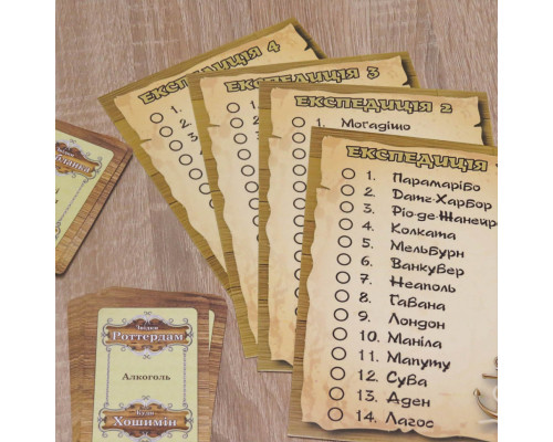 Настільна гра "Навколо світу" 0246 укр. мовою