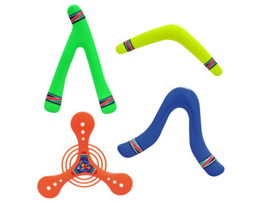 Набор бумерангов M 1087  набор из 4шт