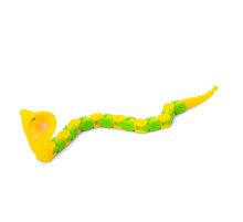 Фигурка антистресс "Змея" FC916(Yellow) пластик, 27 см