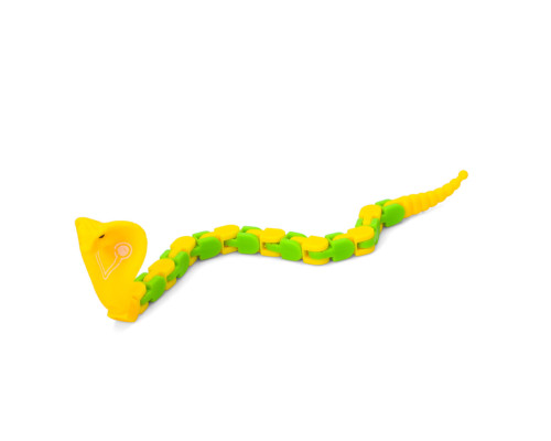 Фигурка антистресс "Змея" FC916(Yellow) пластик, 27 см