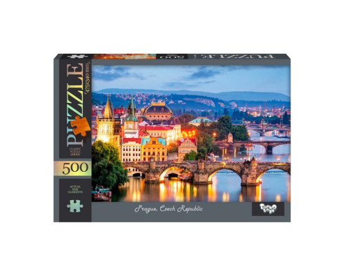 Пазл "Prague. Czech republic" Danko Toys C500-14-01, 500 ел.
