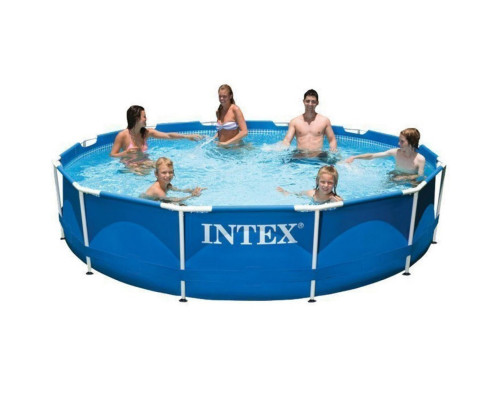 Басейн каркасний 28210 круглий, 366-76см, об'єм – 6503 л