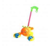 Детская каталка на палочке Bambi 198-13  Желто-Оранжевый