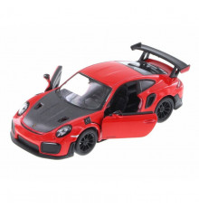 Автомодель легковая PORSCHE 911 GT2 RS 5'' KT5408W, 1:36  Красный