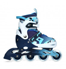 Детские раздвижные ролики A4156-M-BL, размер 35-38
