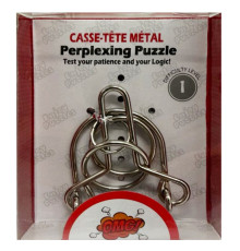 Металлическая головоломка "Perplexing puzzle" 5562D-25, 1 сложность