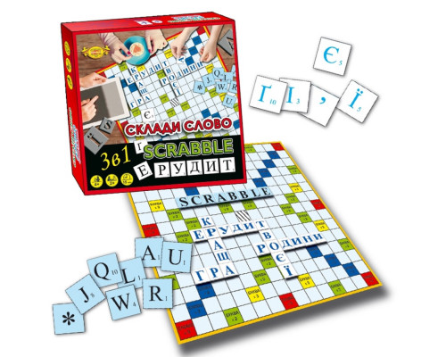 Настольная игра "Составь слово" MKC0212, карточки с буквами 244 шт