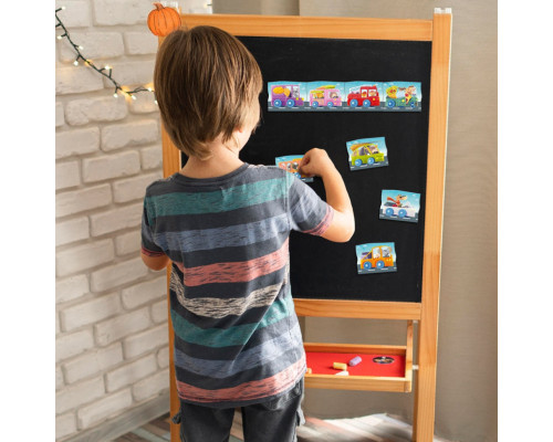 Дитяча магнітна гра "Автомобільна подорож" 200253, 8 елементів