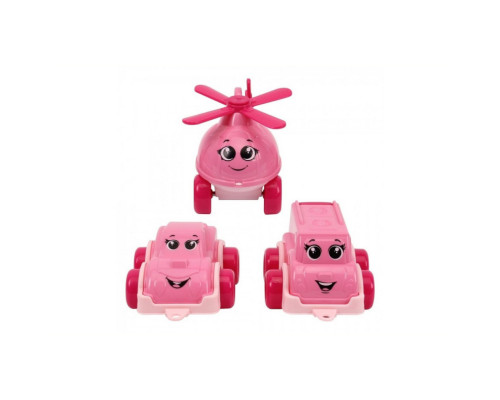 Дитячий іграшковий набір "Транспорт Міні" 8003TXK у наборі 3 штуки