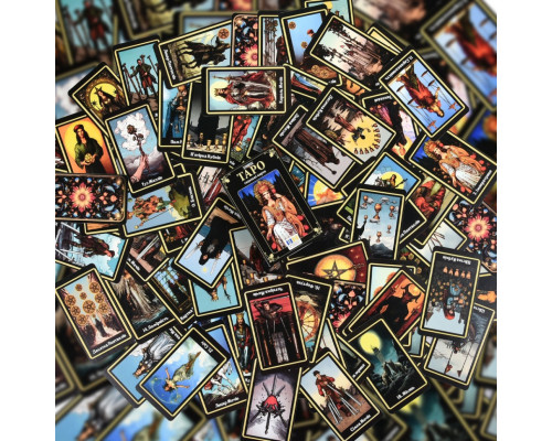 Гадальні карти Таро 30689 картка з посиланням на інструкцію 78 штук