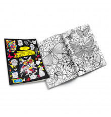 Креативна творчість "Розмальовки Антистрес" RA-01-02U з фломастерами