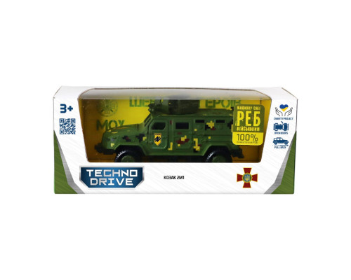 Ігрова автомодель "Козак 2М1 - Азов" KS450-2 серія "Шеврони Героїв"