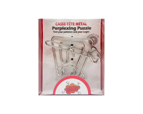 Металева головоломка "Perplexing puzzle" 5562D-21, 2 складність