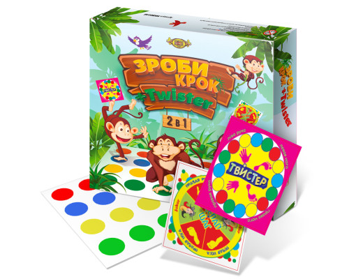 Гра Зроби крок + Twister MKB0146