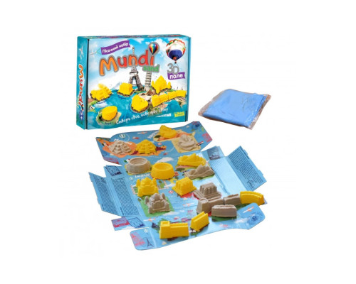 Набір для творчості "Mundi sand" Strateg 39000, 9 формочок