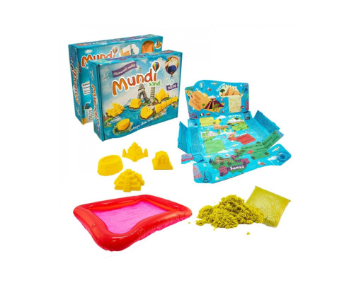 Набір для творчості "Mundi sand" Strateg 39000, 9 формочок