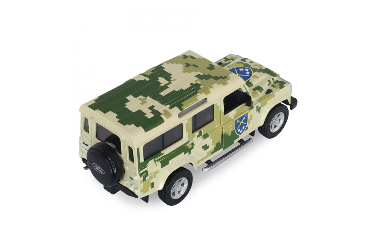 Автомодель серії "Шеврони Героїв" Land Rover Defender "Схід" TechnoDrive 250396UM