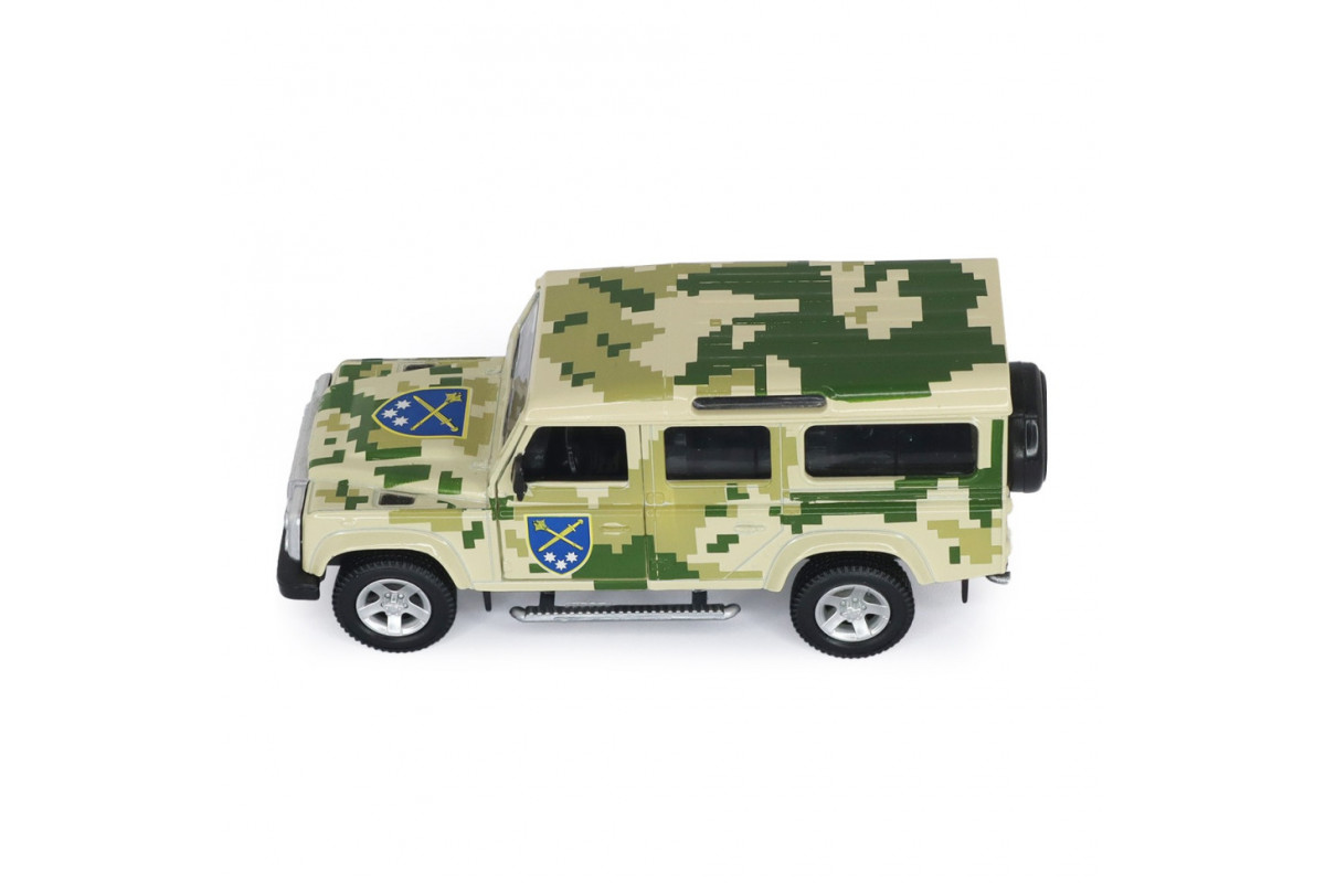 Автомодель серії "Шеврони Героїв" Land Rover Defender "Схід" TechnoDrive 250396UM