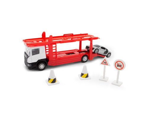 Ігровий набір автомоделей "Автоперевізник Sсania" 250430U масштаб 1:64