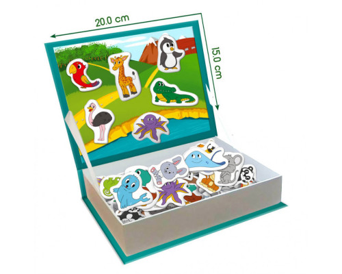 Дитячий набір магнітів Магнітна історія Тварини ML4032-01 EN