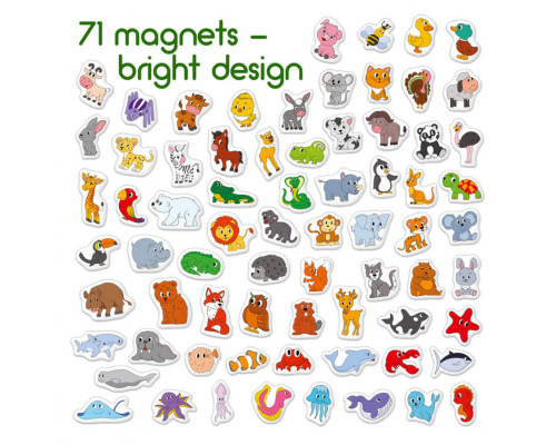 Дитячий набір магнітів Магнітна історія Тварини ML4032-01 EN