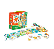 Настольная игра для детей "Игра-шнуровка Времена года" VT5303-25