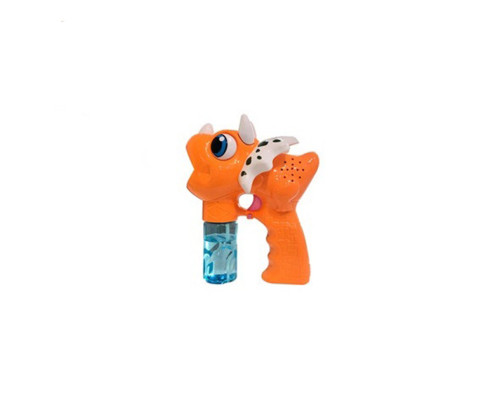 Генератор мильних бульбашок "Динозавр" 6267 зі світлом та звуком Помаранчевий