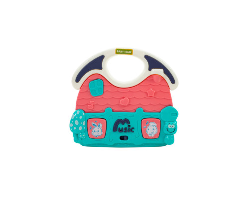 Дитяча музична іграшка "Будиночок" 8627-2 світлові та звукові ефекти