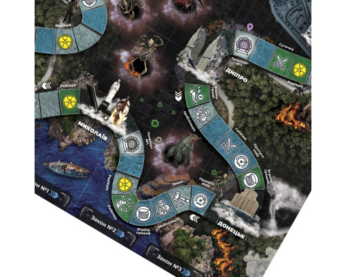 Настольная игра "Выжить в Украине 2079" PLR-0013