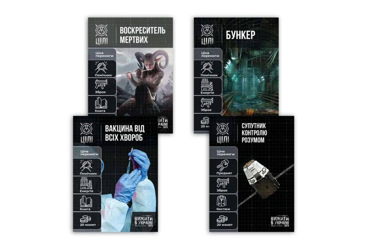 Настільна гра "Вижити в Україні 2079" PLR-0013