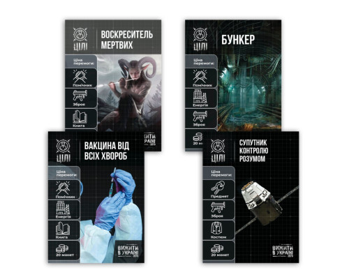 Настольная игра "Выжить в Украине 2079" PLR-0013