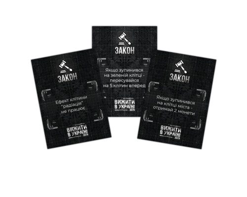 Настольная игра "Выжить в Украине 2079" PLR-0013