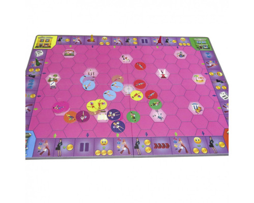 Детская настольная игра для девочек "Модница" 0239 на укр. языке