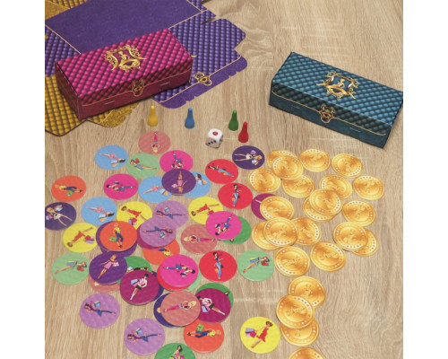 Детская настольная игра для девочек "Модница" 0239 на укр. языке