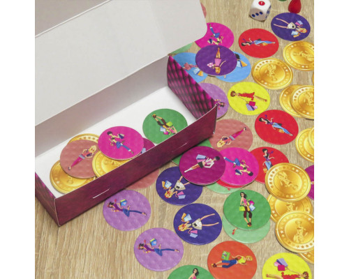 Детская настольная игра для девочек "Модница" 0239 на укр. языке