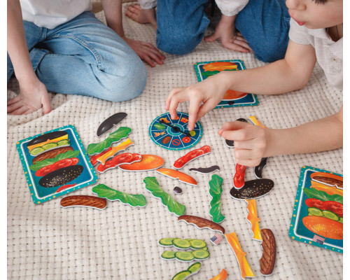 Дитяча магнітна гра "Бургер" VT2310-06 укр. мовою